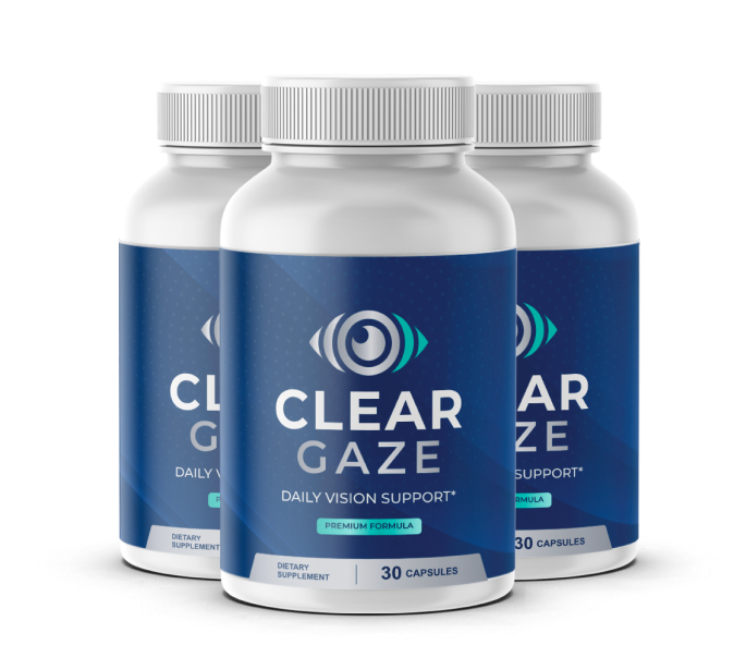 Clear Gaze Natural Eye Health & Vision Support Supplement